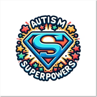 Autism superpowers Posters and Art